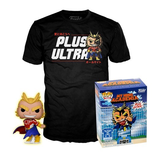 Pop Tee Box My hero academia All Might (quitar eso de la talla m)