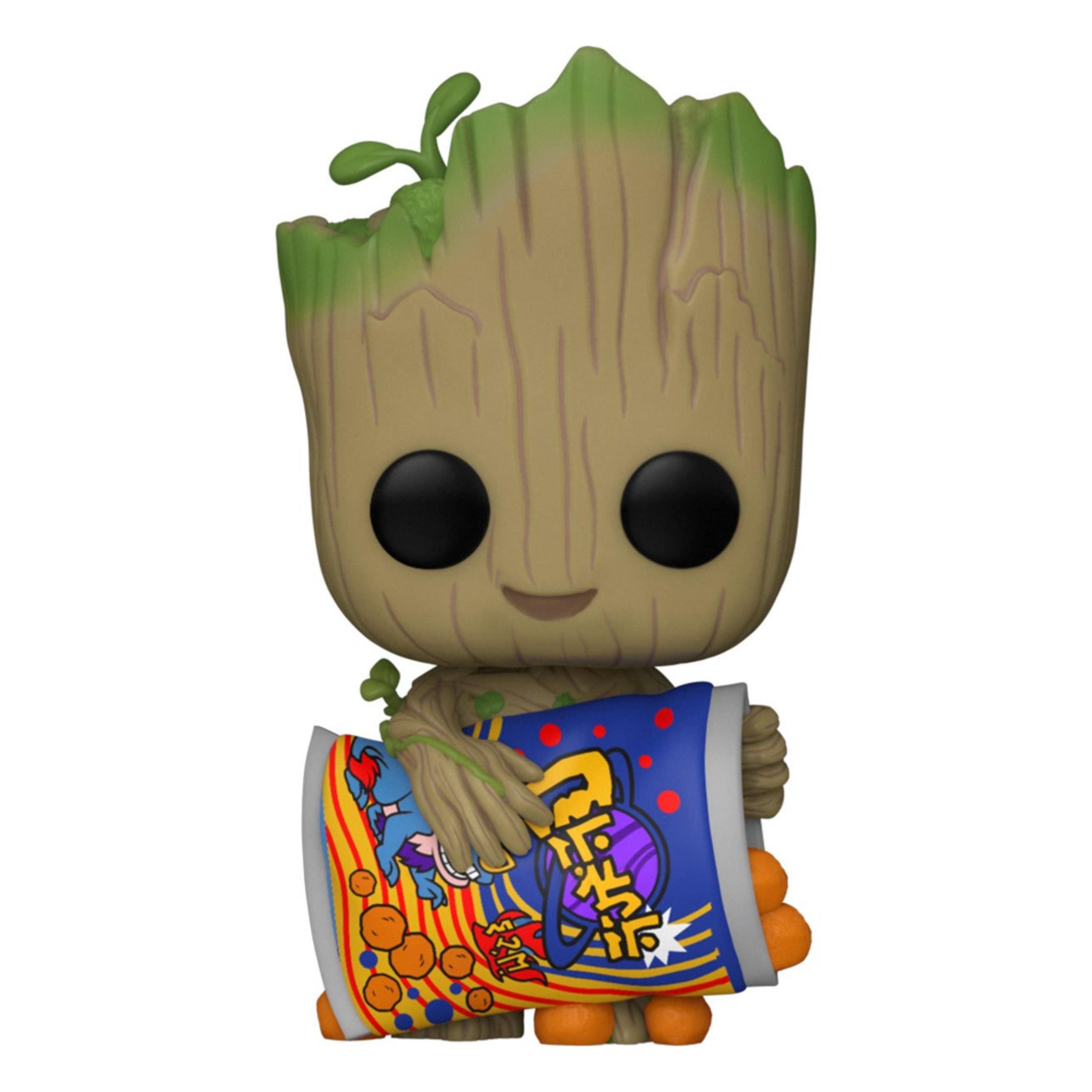 FUNKO POP! I AM GROOT – GROOT WITH CHEESE PUFFS #1196 – S Geek