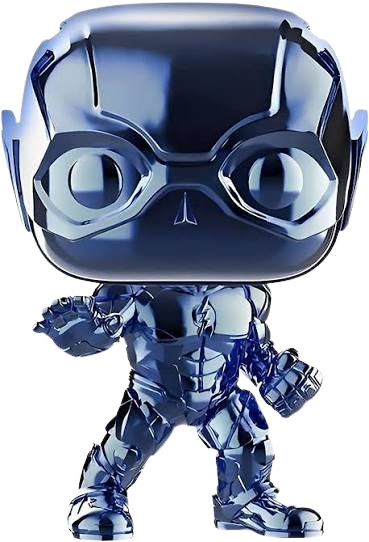 FUNKO POP! MOVIES: JUSTICE LEAGUE- THE FLASH #208 BLUE CHROME
